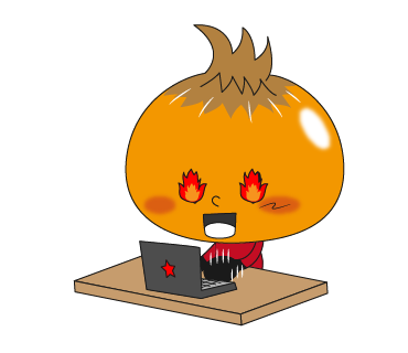 仕事を頑張るけんしくん